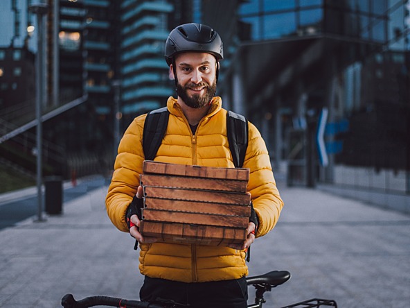 Just Eat delivery man 2